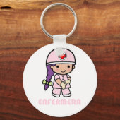 Llavero de enfermera sleutelhanger (Voorkant)