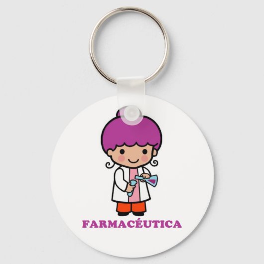 Llavero de farmaceutica sleutelhanger (Voorkant)
