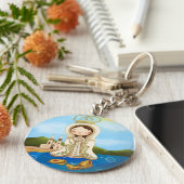 LLAVERO DE LA VIRGEN DEL VALLE SLEUTELHANGER (Zijkant)