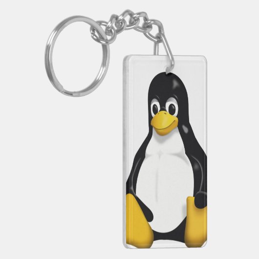 Llavero de Linux / TUX Sleutelhanger (Voorkant Links)