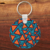Llavero diseño de triángulos sleutelhanger (Voorkant)
