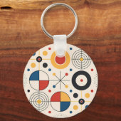 Llavero diseño geométrico  sleutelhanger (Achterkant)