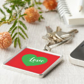 "Llavero Diseño Love Romántico Pareja" Sleutelhanger (Zijkant)