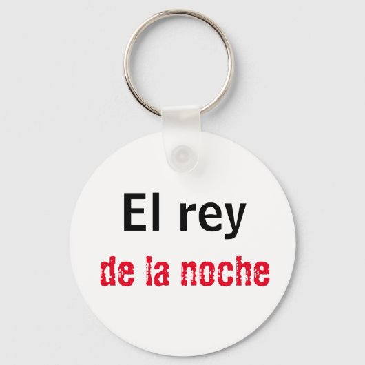 Llavero El rey de la noche Sleutelhanger (Voorkant)