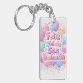 Llavero “Feliz Día de San Valentín” – Detalle Romá Sleutelhanger (Voorkant Links)
