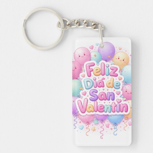 Llavero “Feliz Día de San Valentín” – Detalle Romá Sleutelhanger (Voorkant)