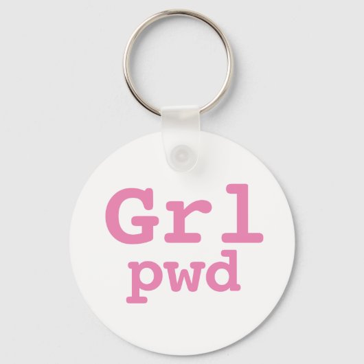 Llavero Grl pwd Sleutelhanger (Voorkant)