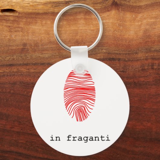 Llavero huella digital sleutelhanger (Voorkant)