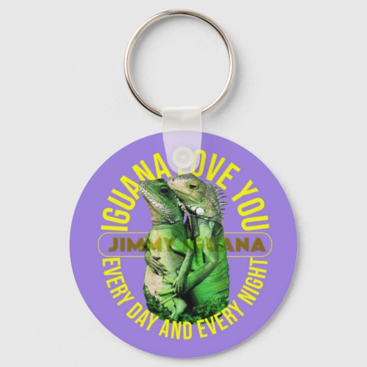 llavero iguana love you sleutelhanger (Voorkant)