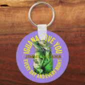 llavero iguana love you sleutelhanger (Voorkant)