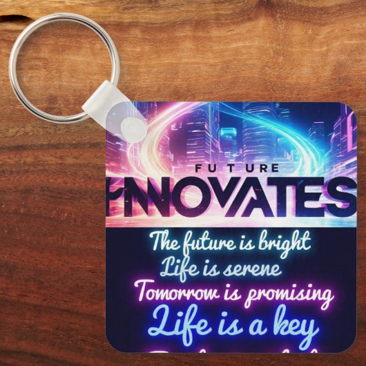 llavero innovate future sleutelhanger (Voorkant)