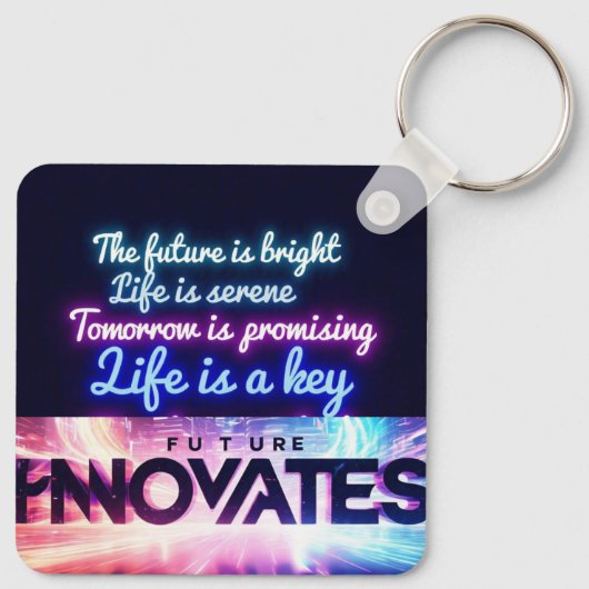 llavero innovate future sleutelhanger (Achterkant)