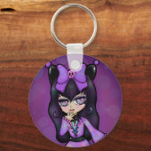 Llavero Kuromi fanart Sleutelhanger (Voorkant)