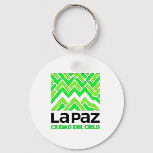 Llavero La Paz ciudad del cielo Sleutelhanger (Voorkant)