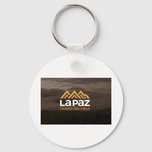 Llavero  La Paz ciudad del cielo Sleutelhanger (Voorkant)