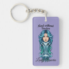 Llavero Lady Acuario – Detalle único y personal Sleutelhanger