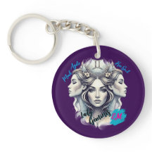 Llavero Lady Géminis – Un detalle con dualidad