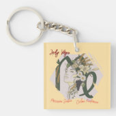 Llavero Lady Virgo acrílico Sleutelhanger (voorkant)