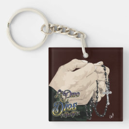 Llavero Le pido a Dios por ti Sleutelhanger