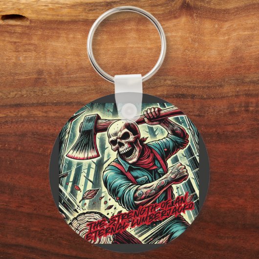 Llavero leñador sleutelhanger (Voorkant)