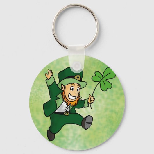Llavero Leprechaun tipo chapa Sleutelhanger (Voorkant)