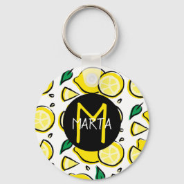 Llavero Limones - Tutti Frutti -© Con tu nombre! Sleutelhanger