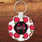 Llavero Manzanas - Tutti Frutti -© Con tu nombre! Sleutelhanger (Voorkant)