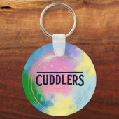 Llavero Metálico Circular "Shine Bright" Sleutelhanger (Achterkant)