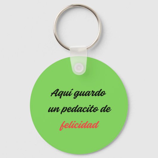 Llavero navideño  sleutelhanger (Achterkant)