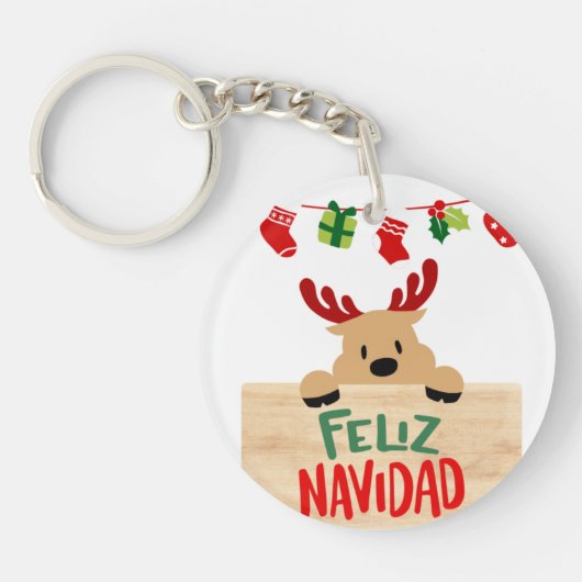 Llavero navideño sleutelhanger (Voorkant)