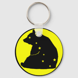 Llavero osa burgemeester amarillo sleutelhanger