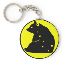 Llavero osa burgemeester amarillo