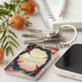 Llavero Personalizable con Banda Festiva Sleutelhanger (Voorkant Rechts)