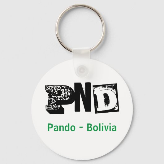 Llavero PND Pando Bolivia Sleutelhanger (Voorkant)