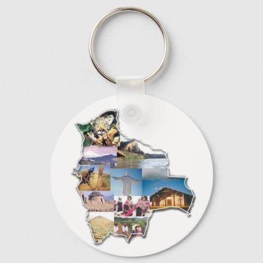 Llavero recuerdo de Bolivia Sleutelhanger (Voorkant)