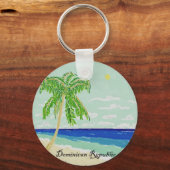Llavero República Dominicana Sleutelhanger (Voorkant)