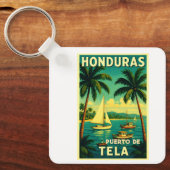 Llavero tipo chapa PUERTO DE TELA Sleutelhanger (Voorkant)