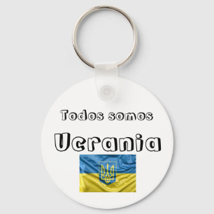 Llavero todos somos Ucrania Sleutelhanger