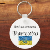 Llavero todos somos Ucrania Sleutelhanger (Voorkant)