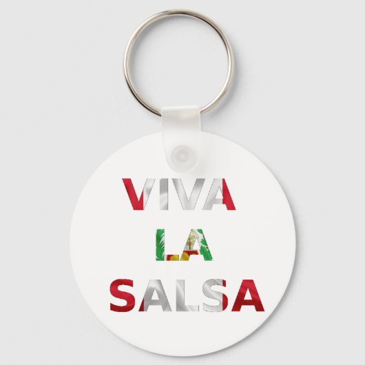 Llavero Viva la salsa Perú Sleutelhanger (Voorkant)