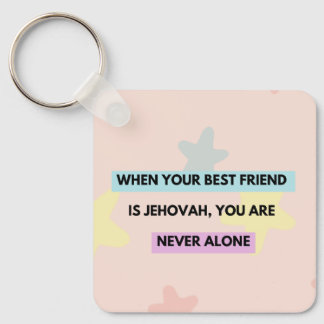 Llavero "when Jehovah is your best friend..." Sleutelhanger