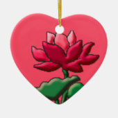 LLD-Lotus-afstandsbediening Keramisch Ornament (Voorkant)