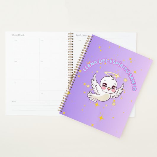 Llena del espíritu Santo edición niñas  Planner (Display)