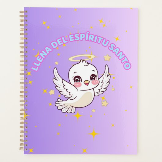 Llena del espíritu Santo edición niñas  Planner (Voorkant)