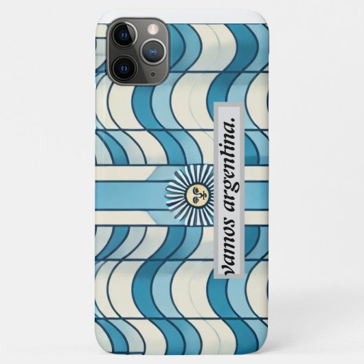 "Lleva los Colores de Argentina en tu iPhone 11 Pr Case-Mate iPhone Case (Achterkant)