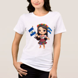 ¡Lleva un Toque Adorable y Divertido Contigo! Tri-Blend Shirt