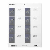 LLewellin Setter Etiket (Full Sheet)
