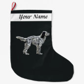 LLewellin Setter Grote Kerstsok (Voorkant)