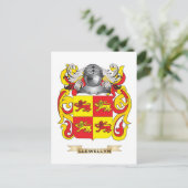 Llewellyn-wapenklep (familiekust) briefkaart (Staand voorkant)