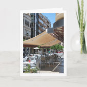 Lliria Plaza Portret, Valencia, Spanje, Spaans Kaart (Voorkant)